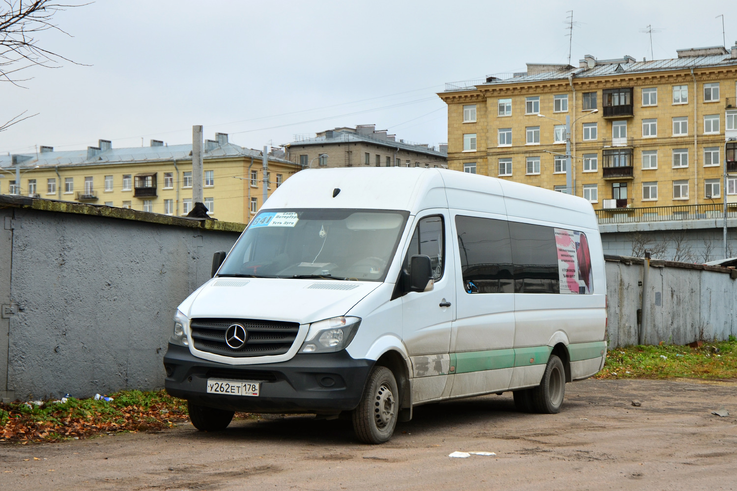 Ленинградская область, Луидор-223690 (MB Sprinter) № У 262 ЕТ 178