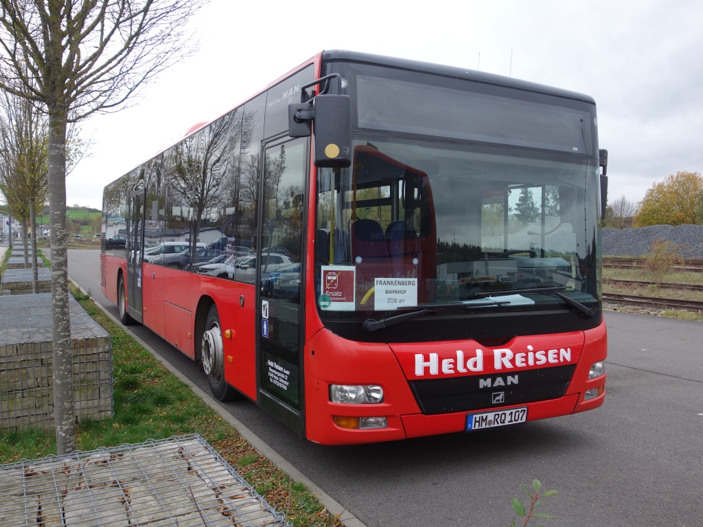 Нижняя Саксония, MAN A20 Lion's City Ü NÜ323 № HM-RQ 107