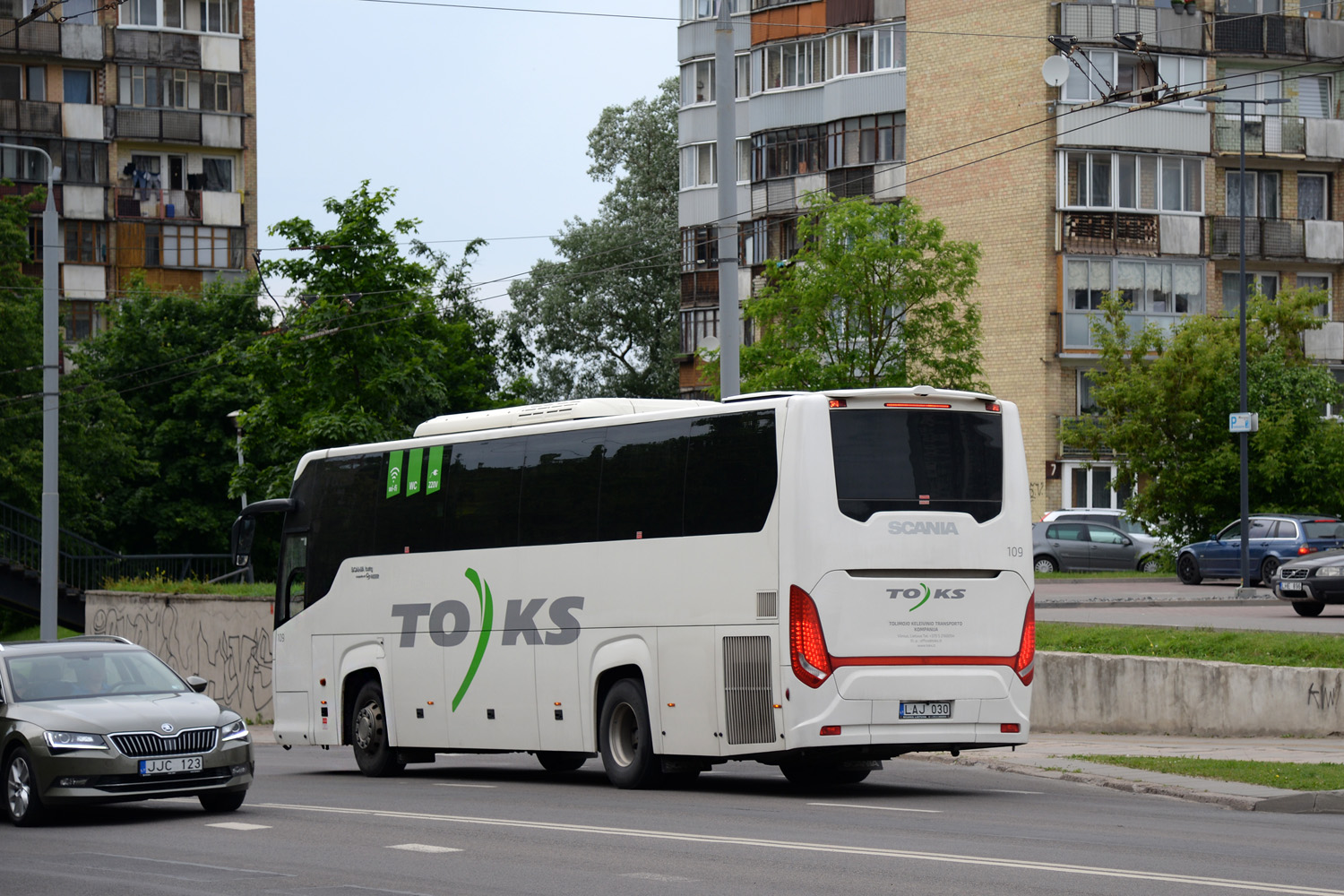 Литва, Scania Touring HD 12.0 № 109 Литва, Scania Touring HD 12.0 № 109