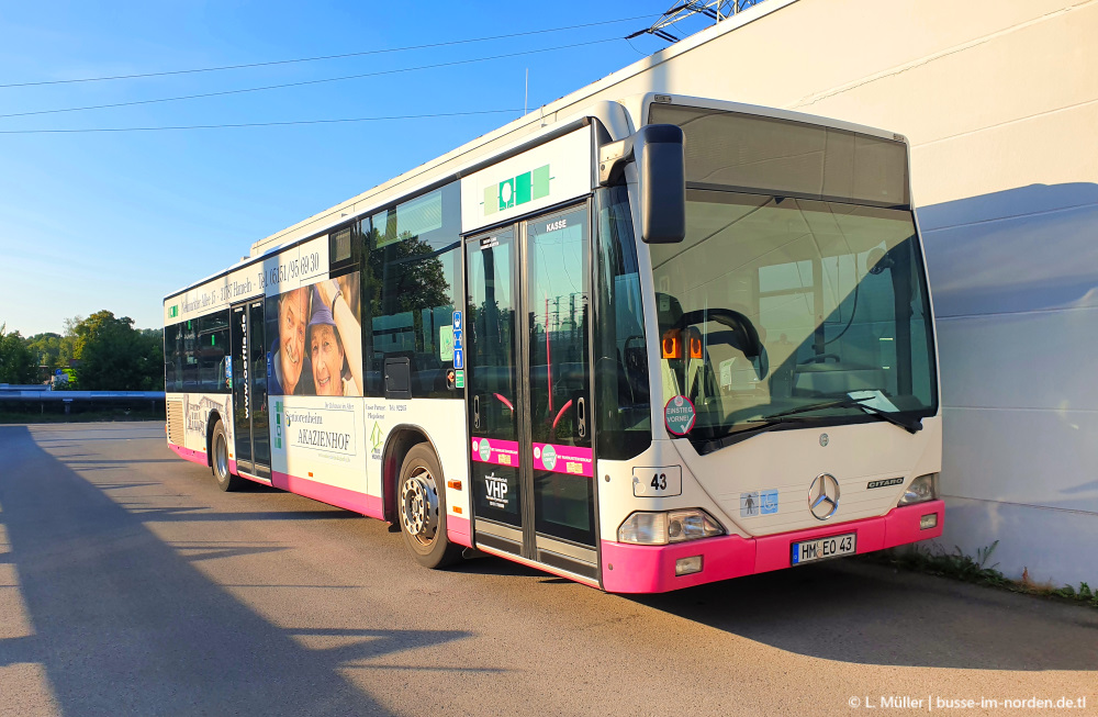 Нижняя Саксония, Mercedes-Benz O530 Citaro № 43 Нижняя Саксония, Mercedes-Benz O530 Citaro № 43