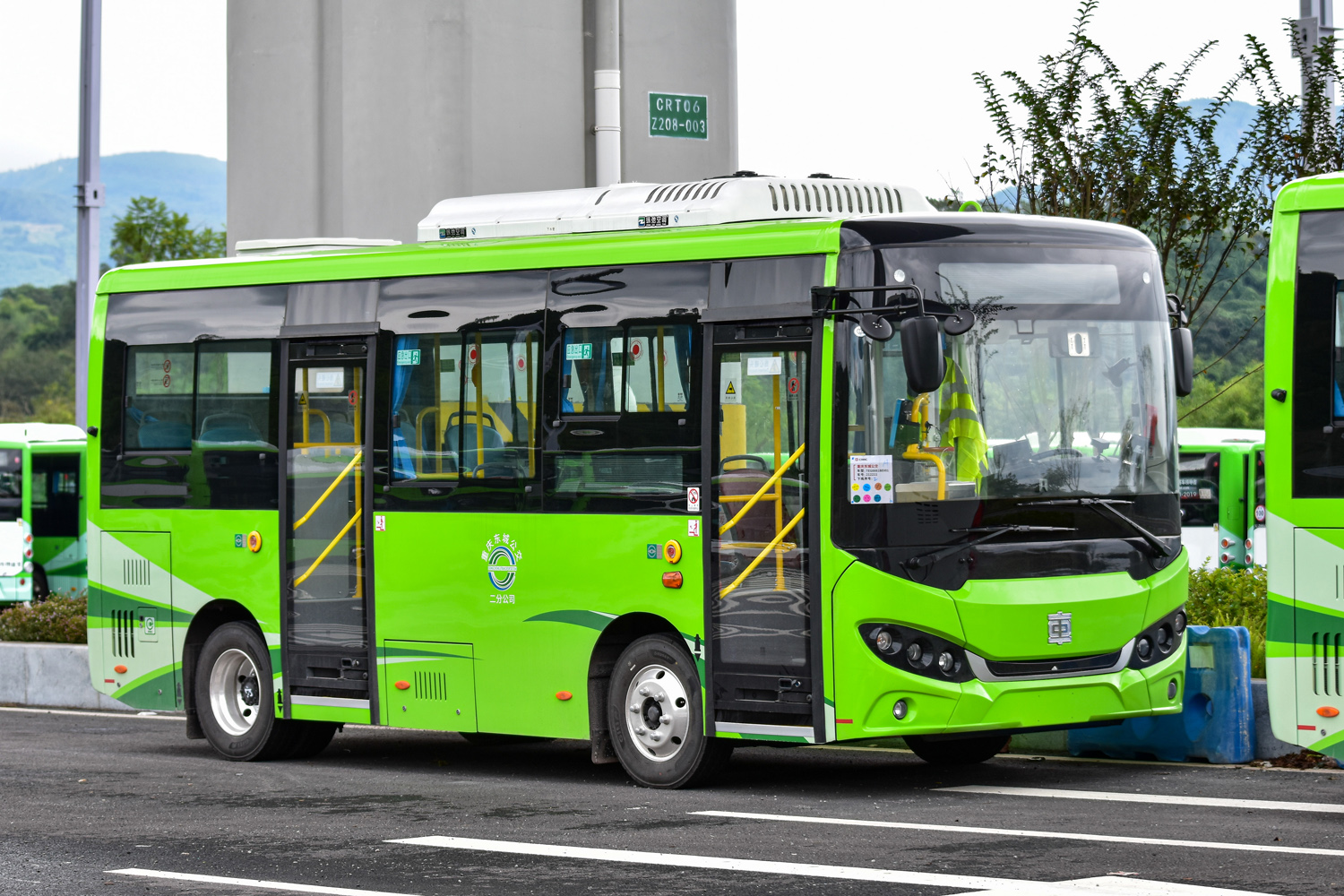 Kína, CRRC TEG6661BEV01 sz.: 渝A 00516D
