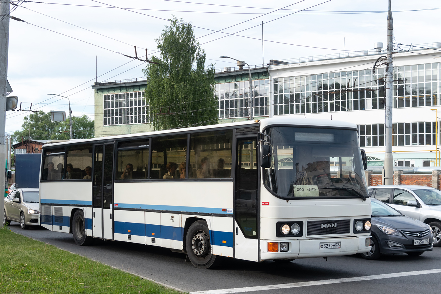 Владимирская область, MAN 893 ÜL**2 № О 327 РМ 33