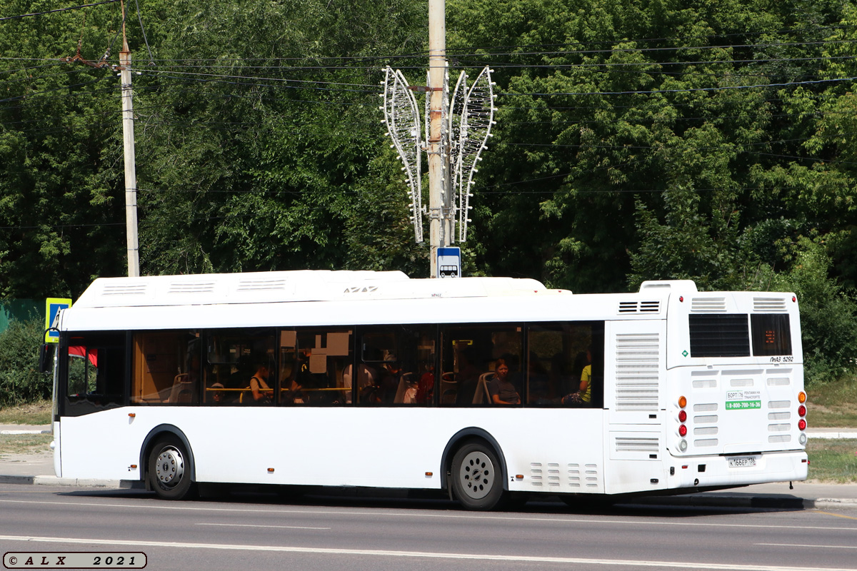 Voronezh region, LiAZ-5292.67 (CNG) # К 166 ЕР 136