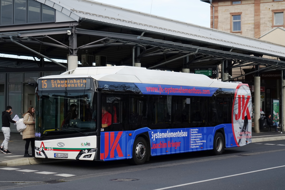 Бавария, Solaris Urbino IV 12 electric № 220
