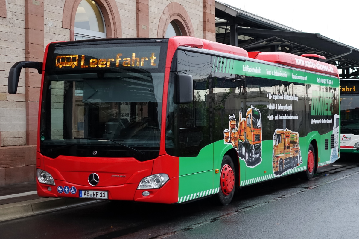 Бавария, Mercedes-Benz Citaro C2 LE hybrid № AB-WF 11