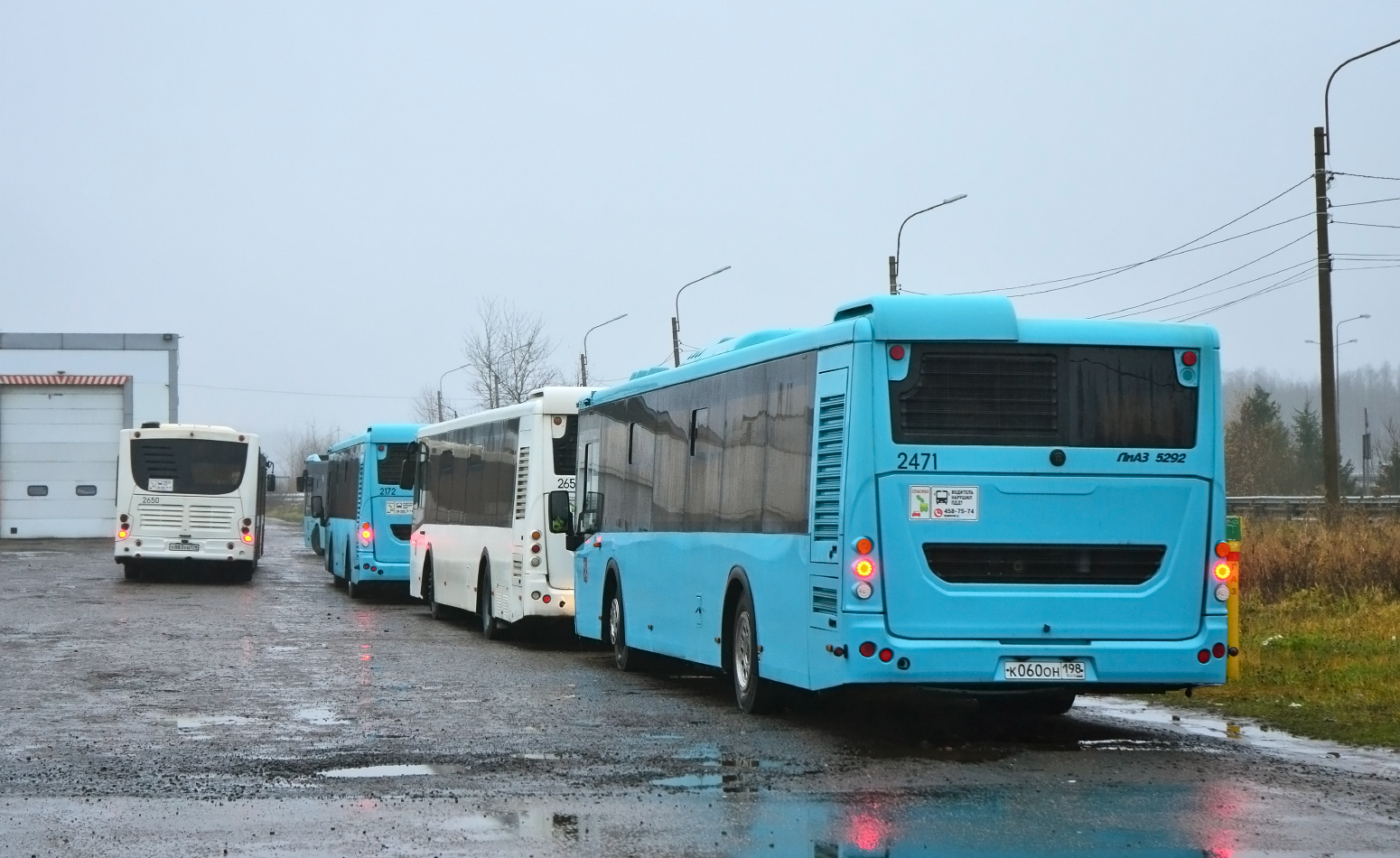 Санкт-Петербург, ЛиАЗ-5292.30 № 2658; Санкт-Петербург, ЛиАЗ-5292.65 № 2471