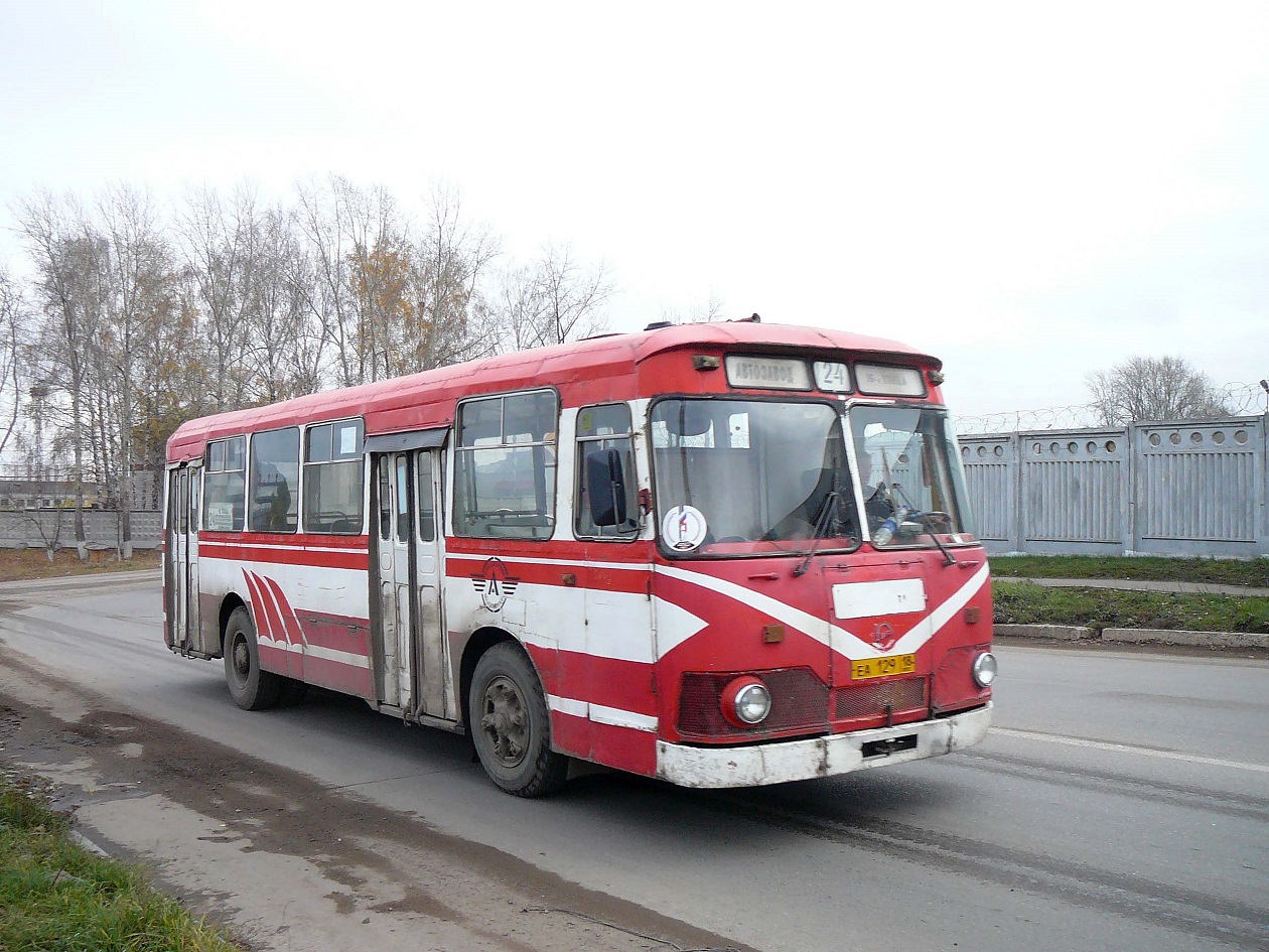 Удмуртия, ЛиАЗ-677М № ЕА 129 18