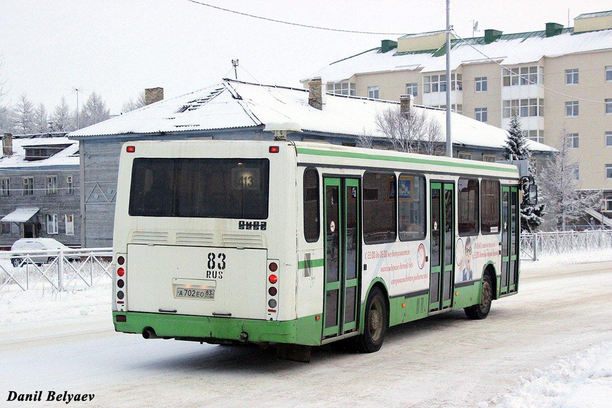 Ненецкий АО, ЛиАЗ-5256.45 № А 702 ЕО 83