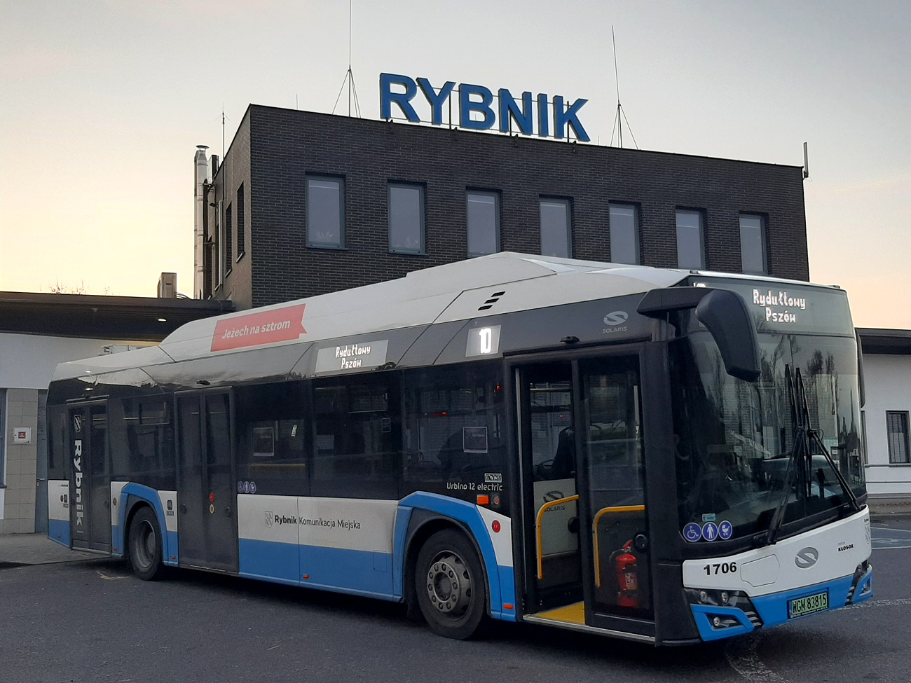 Польша, Solaris Urbino IV 12 electric № 1706