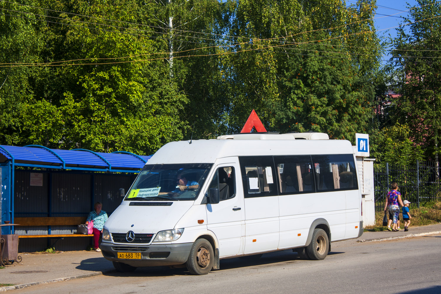 Пермский край, Луидор-223215 (MB Sprinter Classic) № АО 683 59
