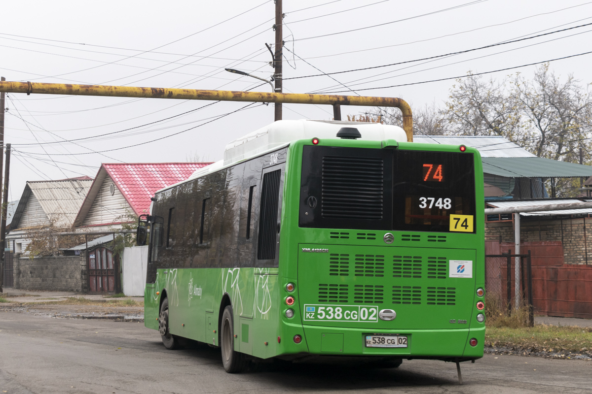 Алматы, Golden Dragon XML6125CN (Hyundai Trans Auto) № 3748