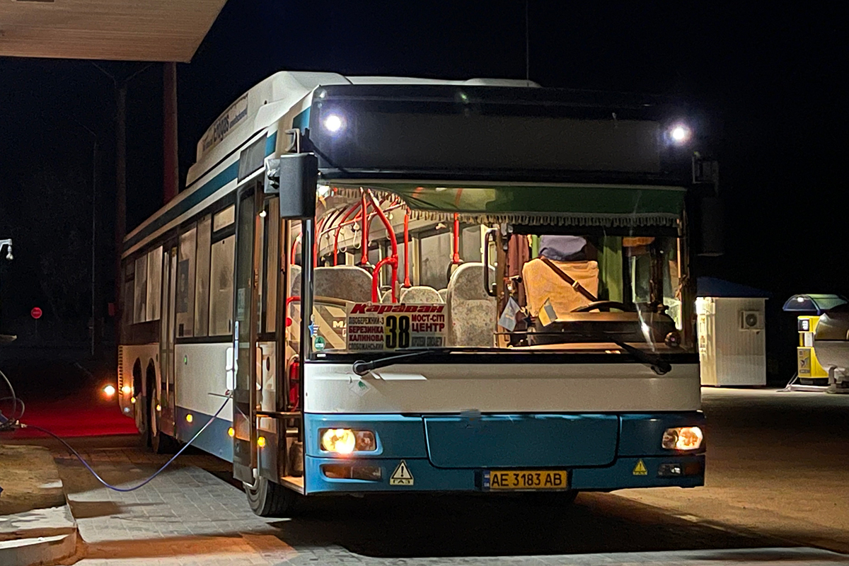 Днепропетровская область, MAN A25 NÜ313-15 CNG № AE 3183 AB