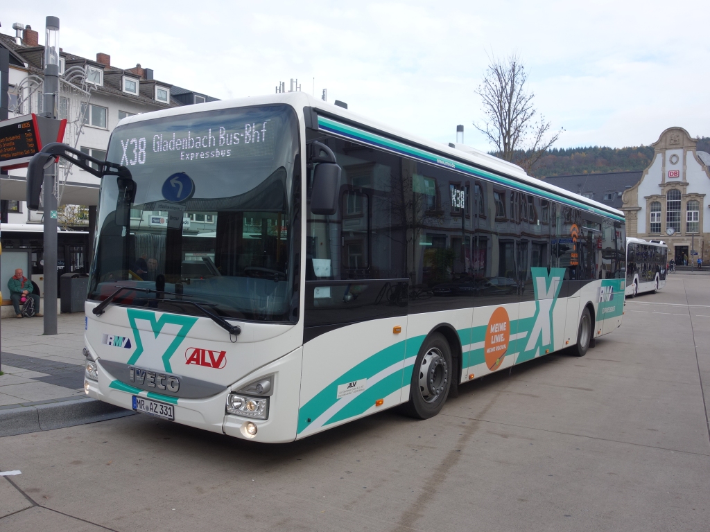 Гессен, IVECO Crossway LE CITY 12M № MR-AZ 331