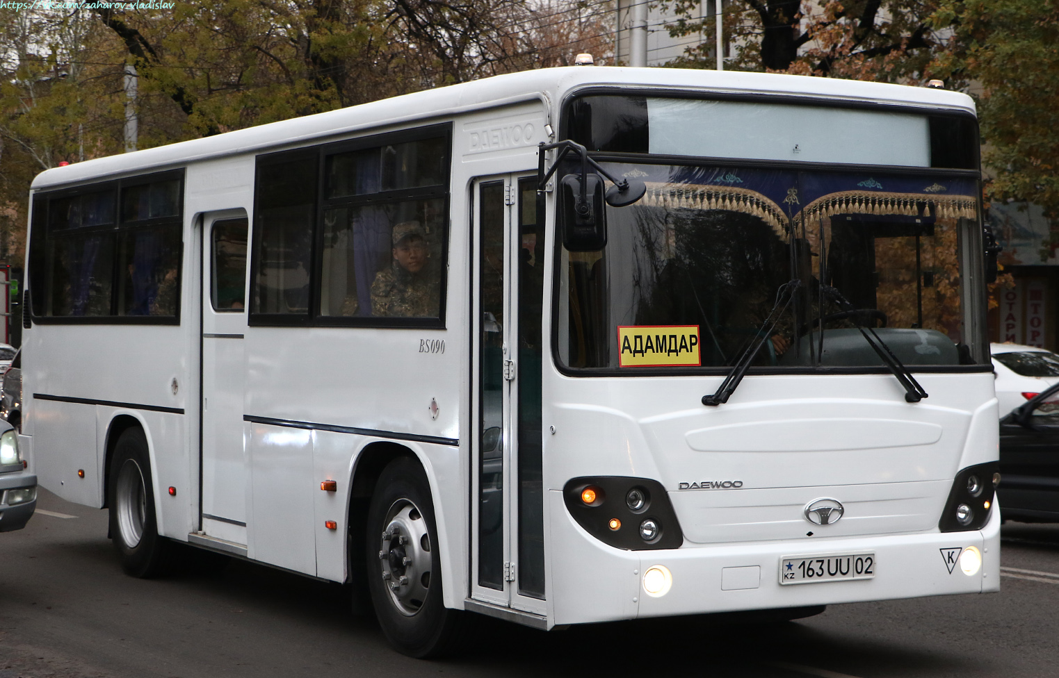 Алматы, Daewoo BS090 (СемАЗ) № 163 UU 02