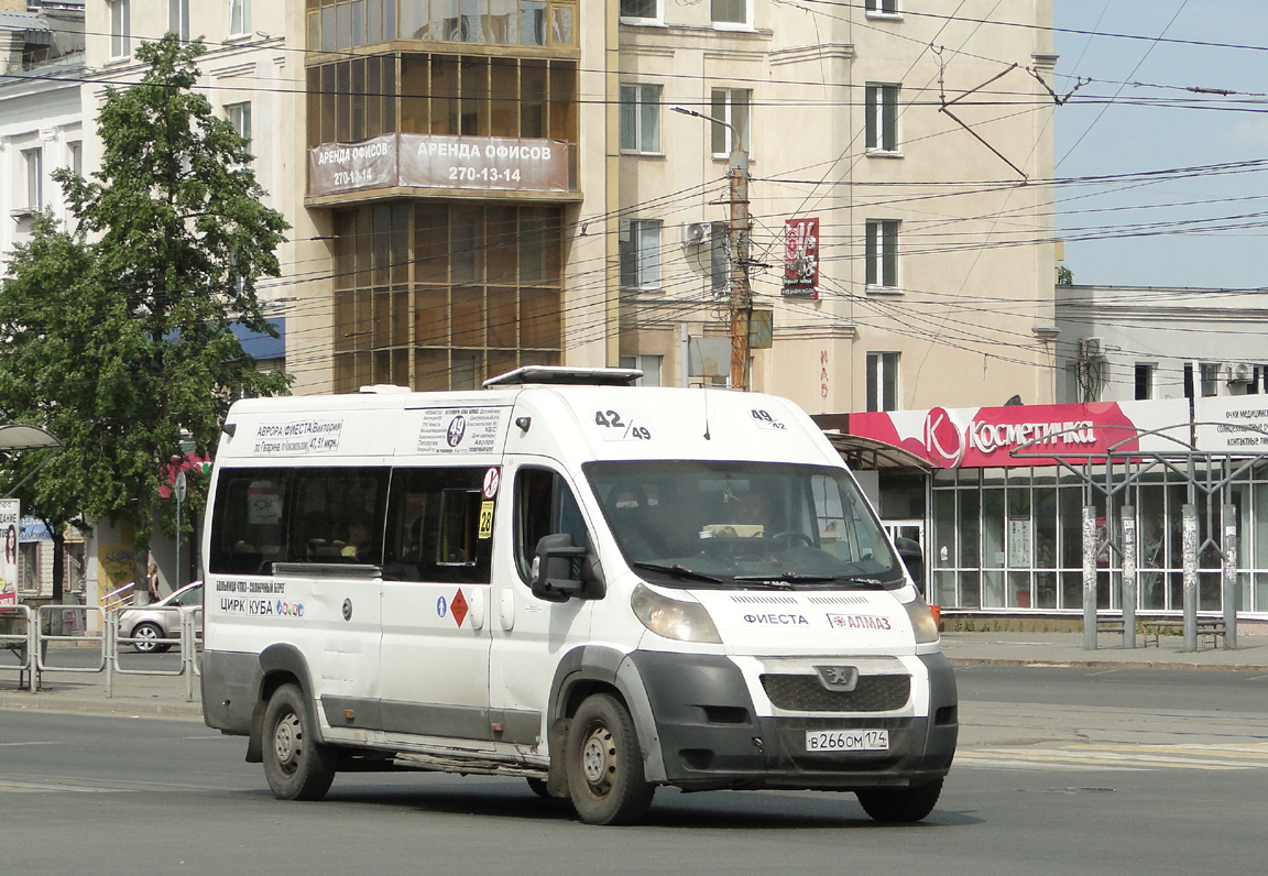 Челябинская область, Нижегородец-2227SK (Peugeot Boxer) № В 266 ОМ 174