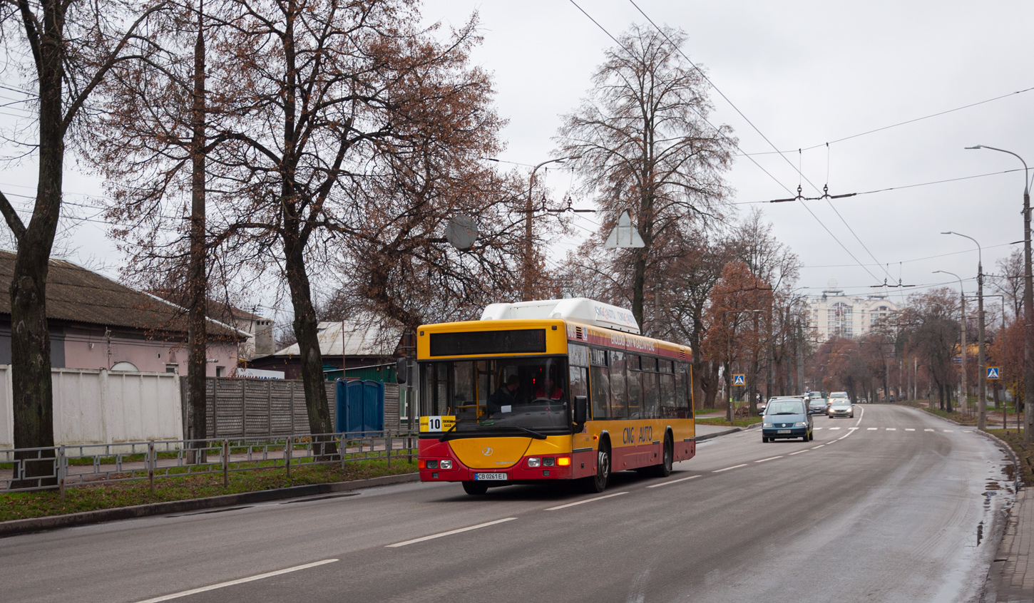 Черниговская область, Jelcz M125M/4 CNG № CB 0261 EI