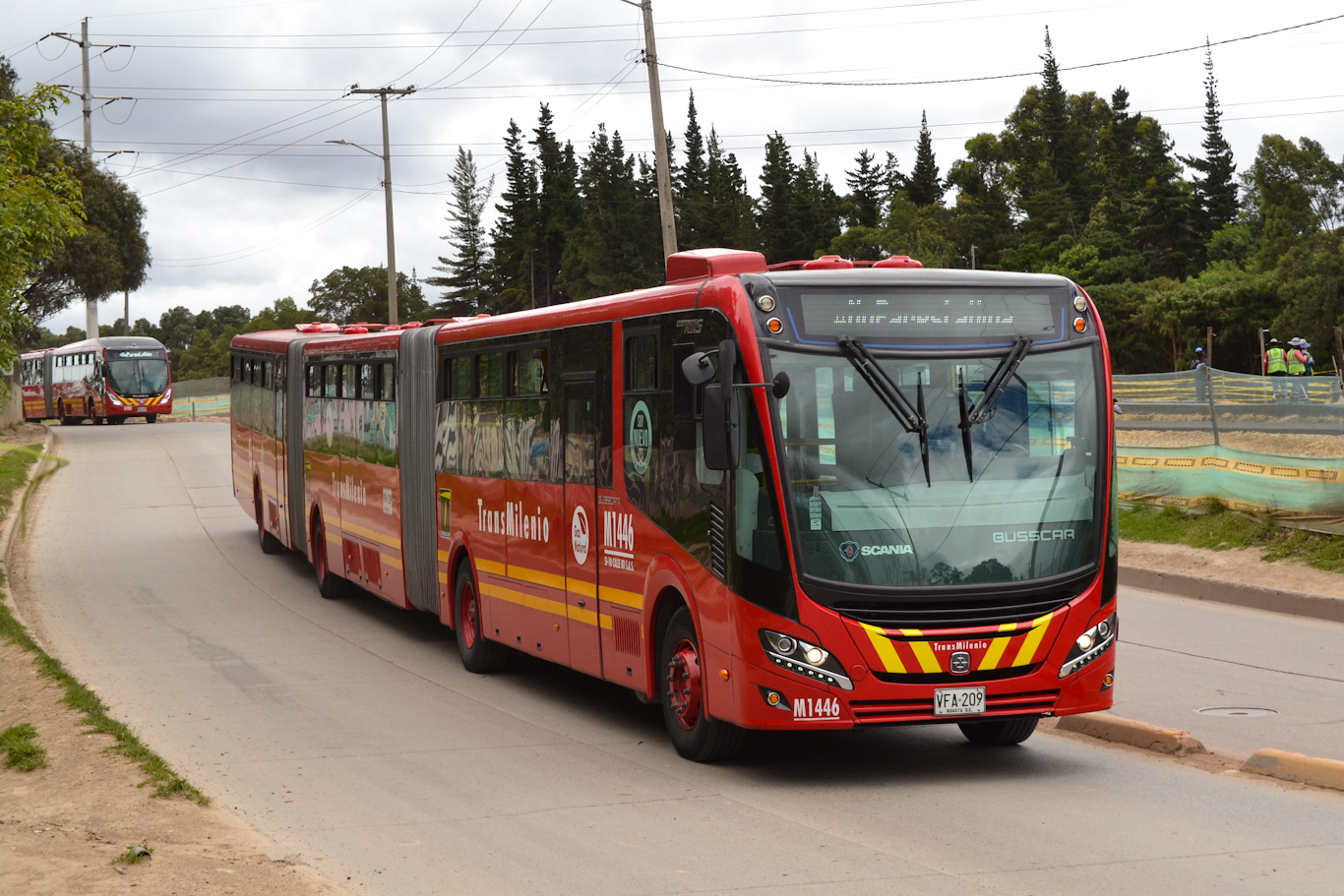 Колумбия, Busscar Urbanuss Pluss S5 BRT № M1446