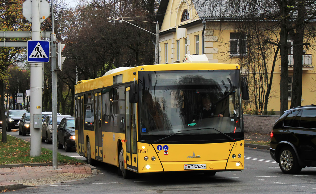 Минск, МАЗ-203.069 № 034321