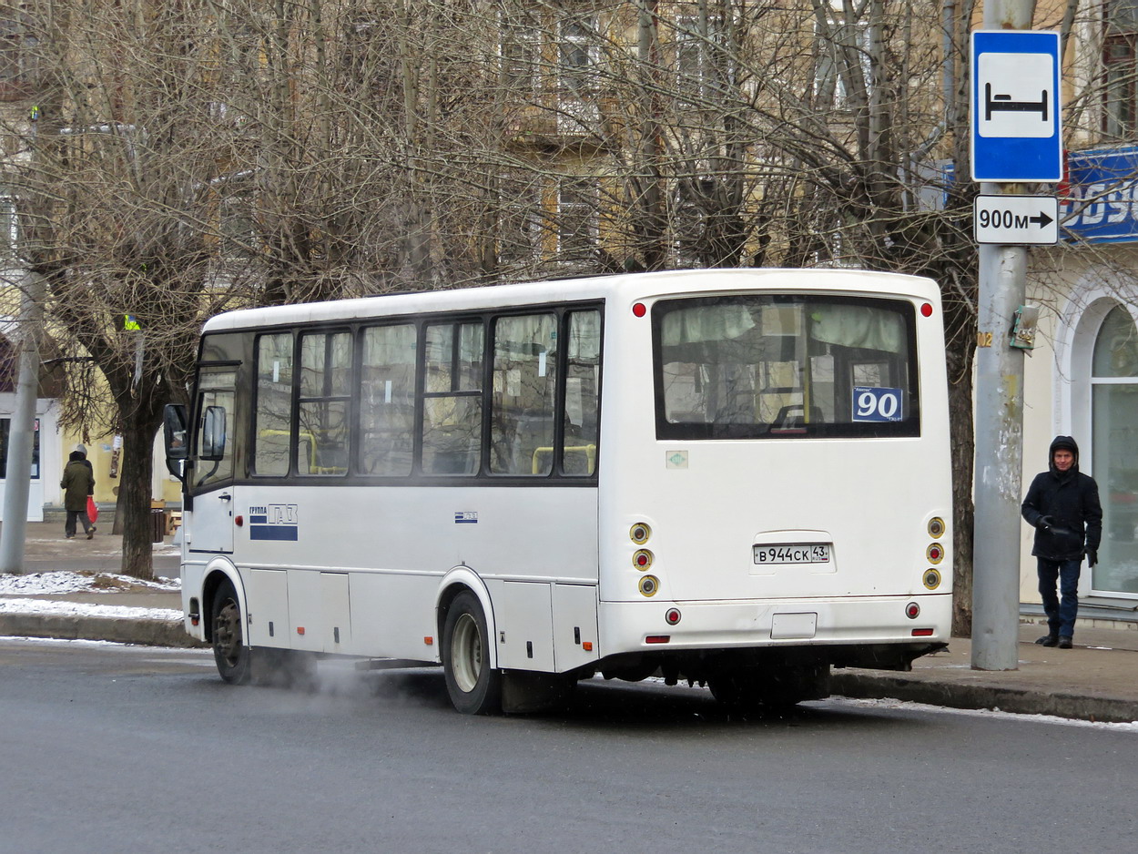 Кировская область, ПАЗ-320412-14 "Вектор" № В 944 СК 43