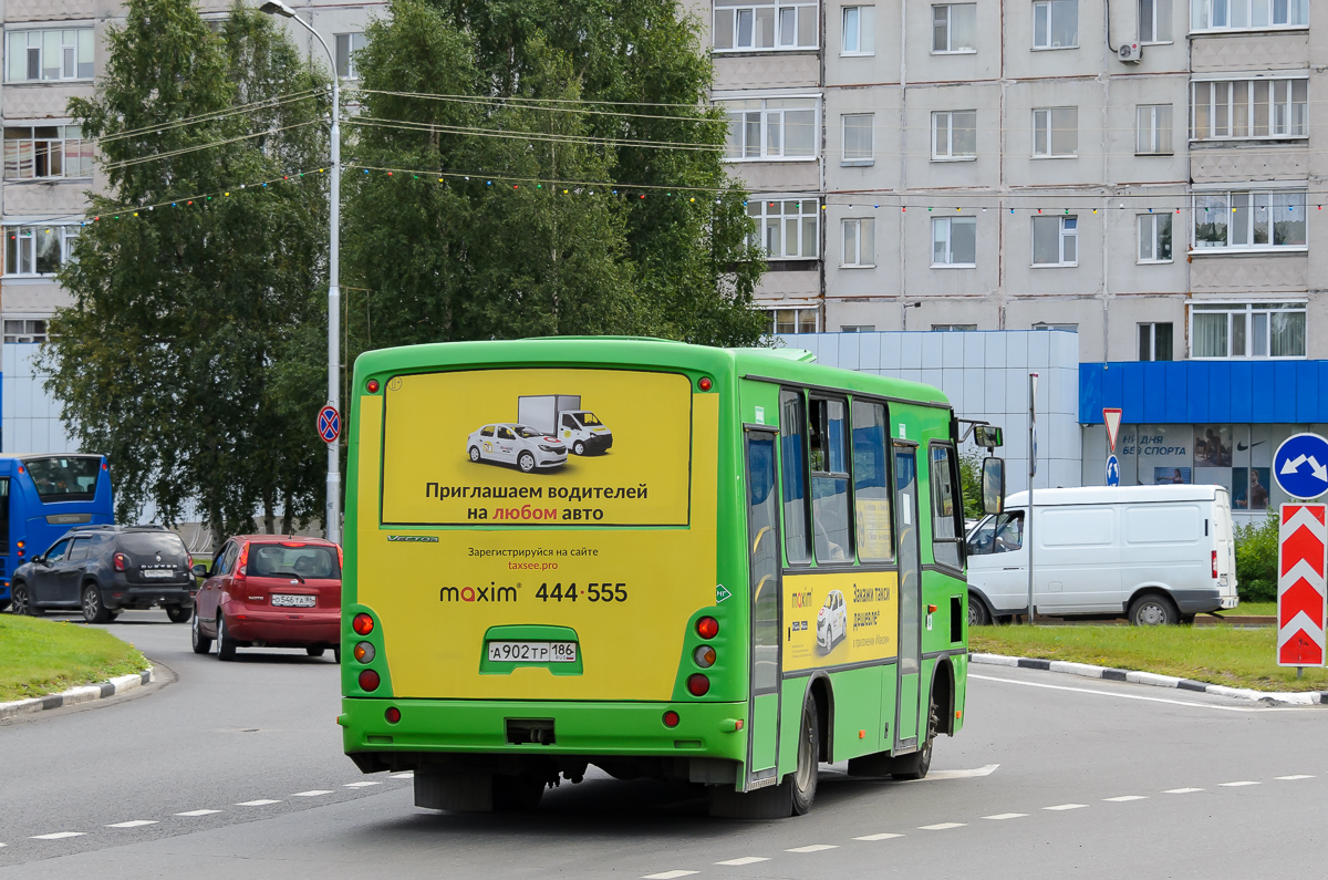 Ханты-Мансийский АО, ПАЗ-320302-22 "Вектор" № А 902 ТР 186