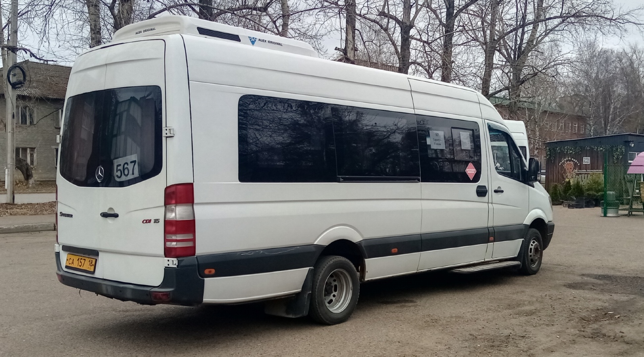 Удмуртия, Луидор-223602 (MB Sprinter) № СА 157 18
