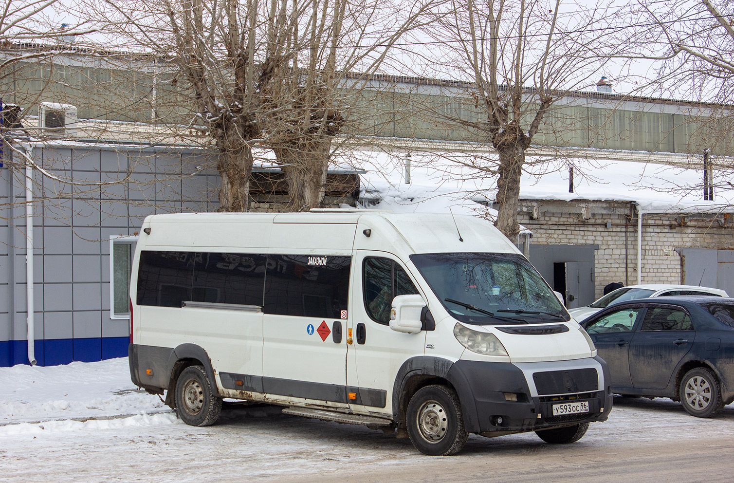 Свердловская область, Нижегородец-FST613 (FIAT Ducato) № У 593 ОС 96