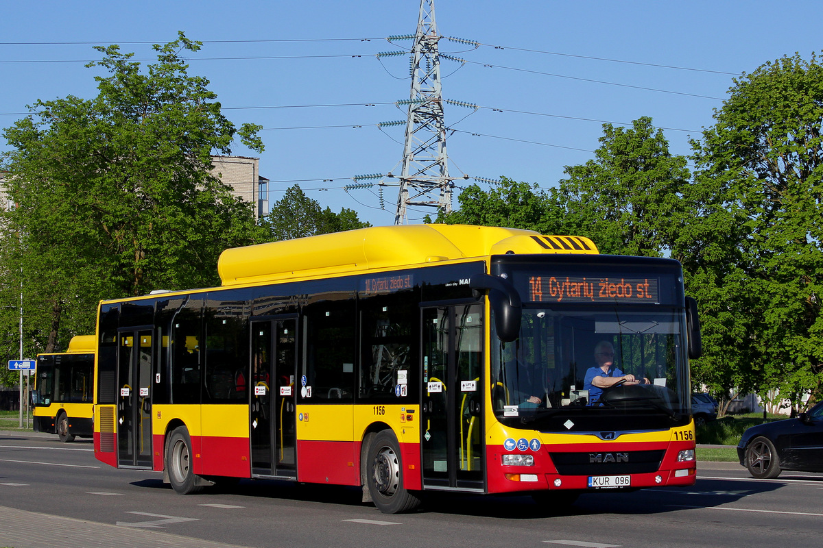 Литва, MAN A21 Lion's City NL273 CNG № 1156 Литва, MAN A21 Lion's City NL273 CNG № 1156