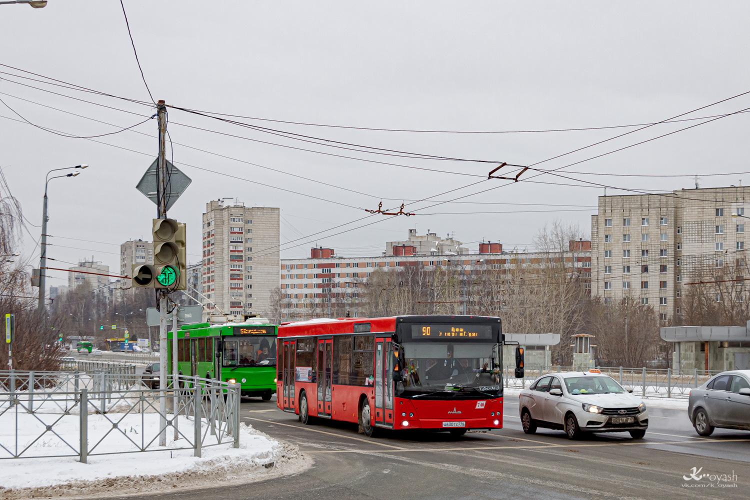 Татарстан, МАЗ-203.069 № 740