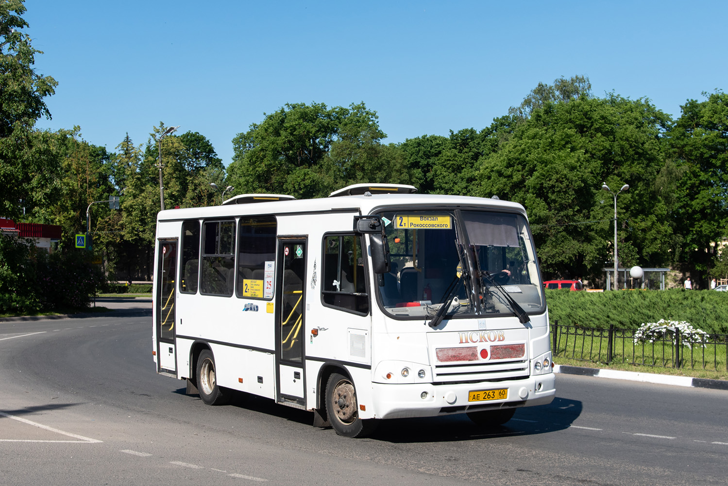 Псковская область, ПАЗ-320302-08 № АЕ 263 60