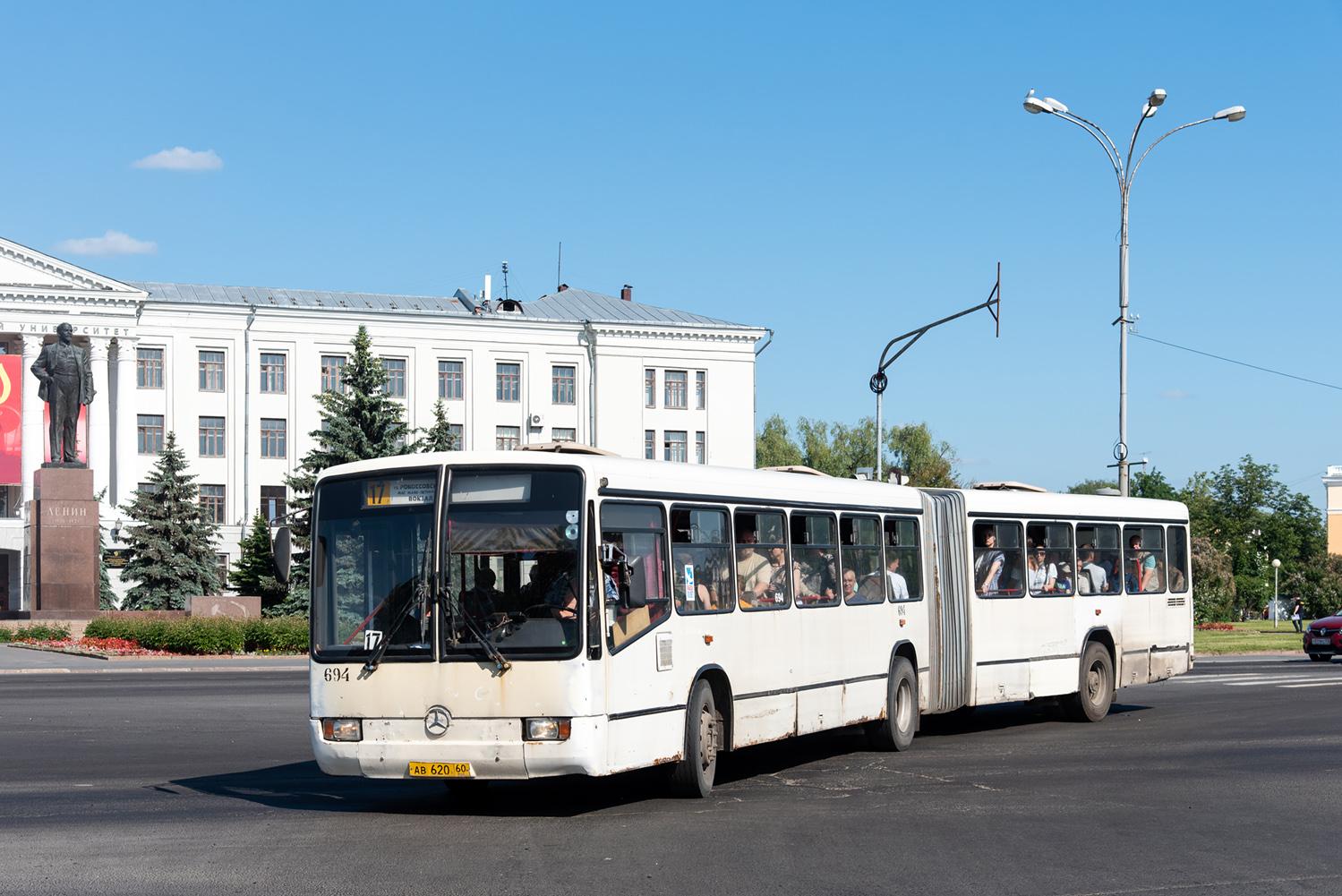 Псковская область, Mercedes-Benz O345G № 694