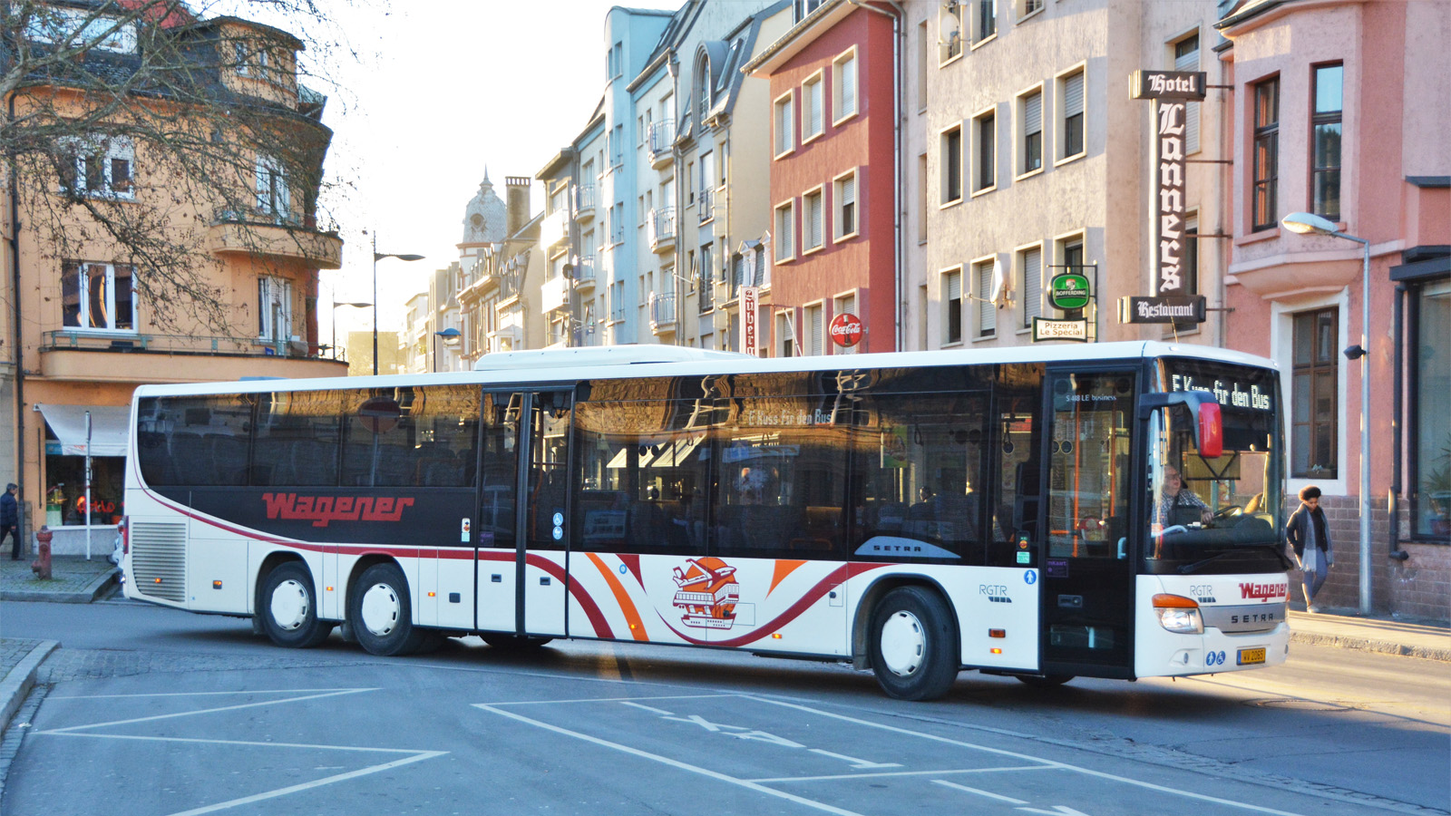 Люксембург, Setra S418LE business № WV 2065