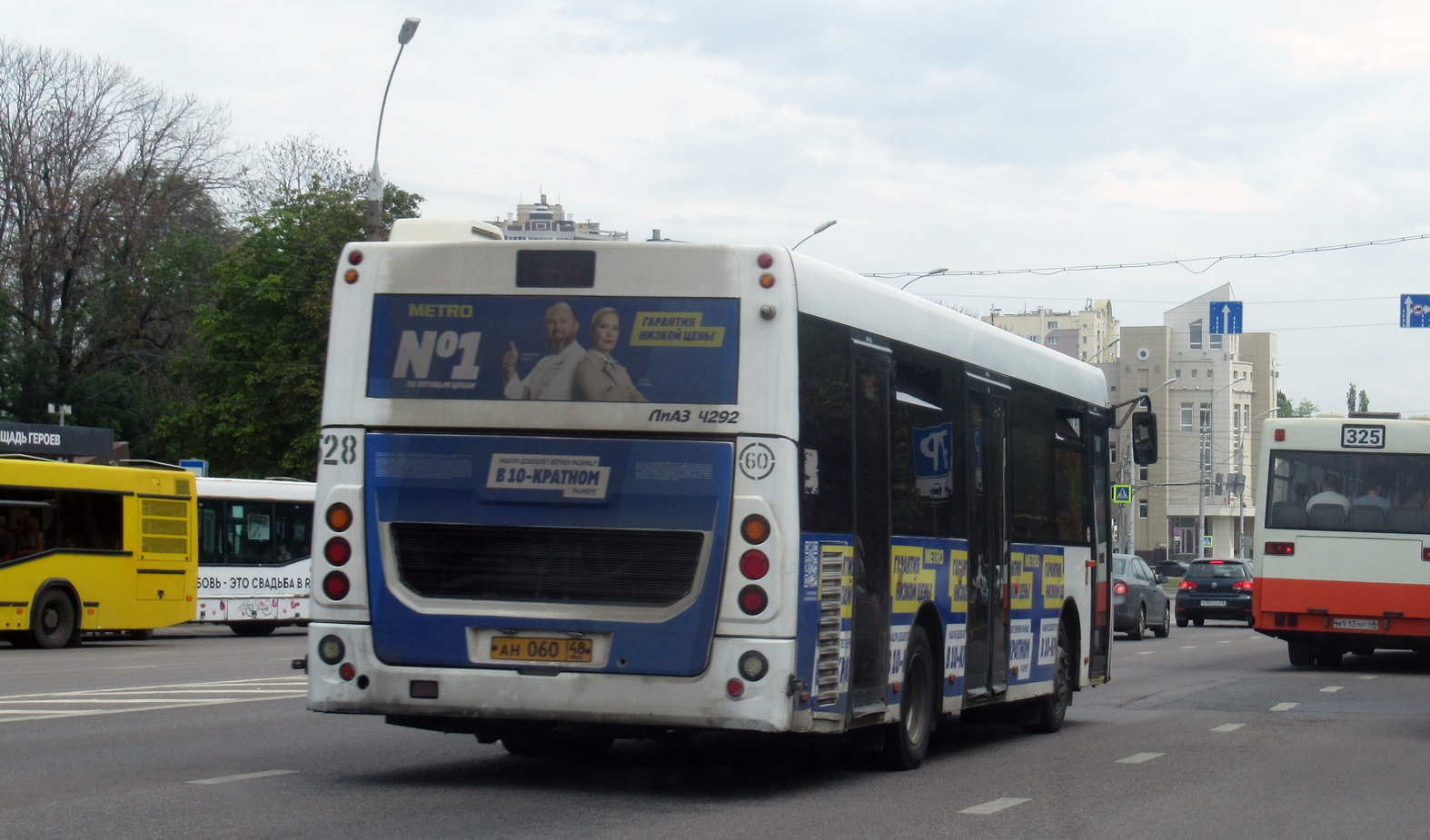 Липецкая область, ЛиАЗ-4292.60 (1-2-1) № 528