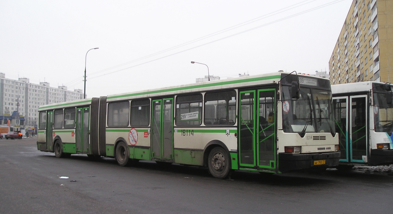 Москва, Ikarus 435.17 № 16114