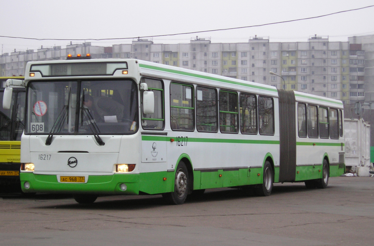 Москва, ЛиАЗ-6212.01 № 16217