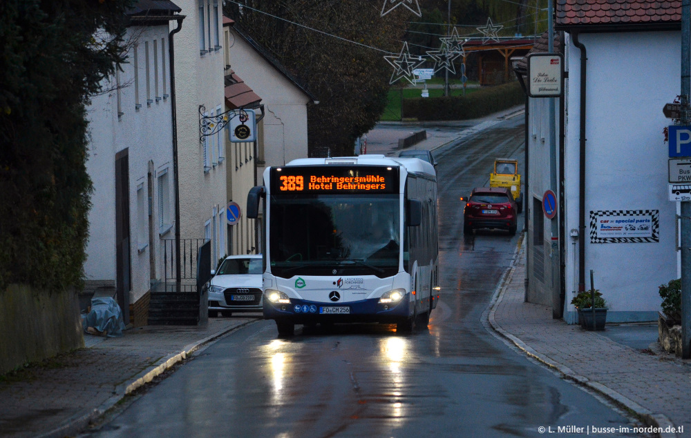 Бавария, Mercedes-Benz Citaro C2 LE hybrid № FO-CM 256
