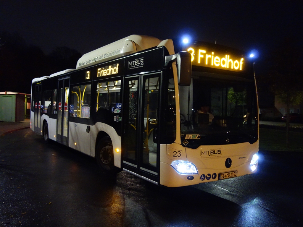Гессен, Mercedes-Benz Citaro C2 NGT hybrid № 23