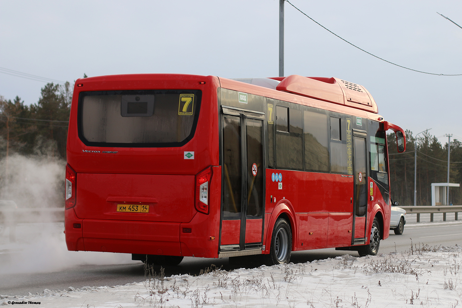 Саха (Якутия), ПАЗ-320415-14 "Vector Next" № КМ 453 14