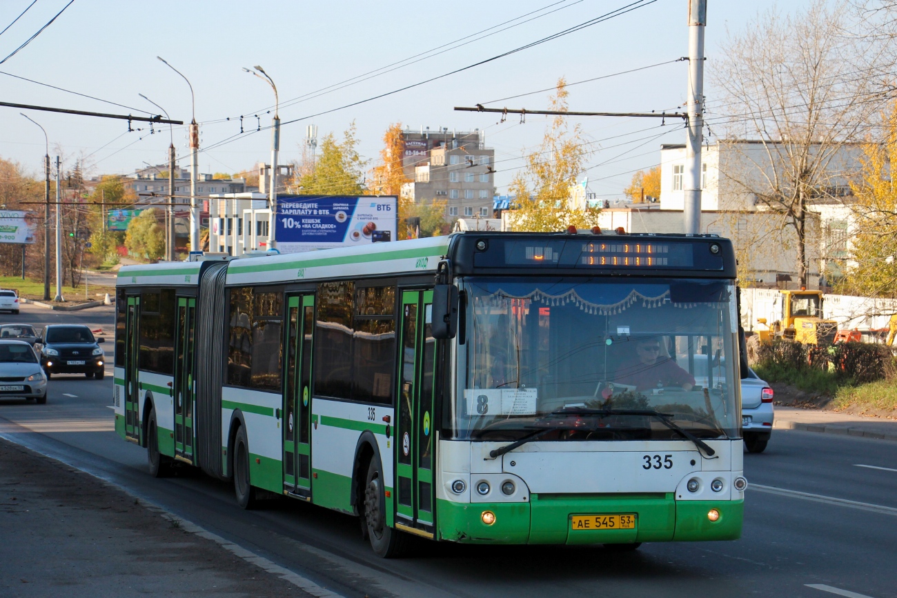 Novgorod region, LiAZ-6213.21 # 335