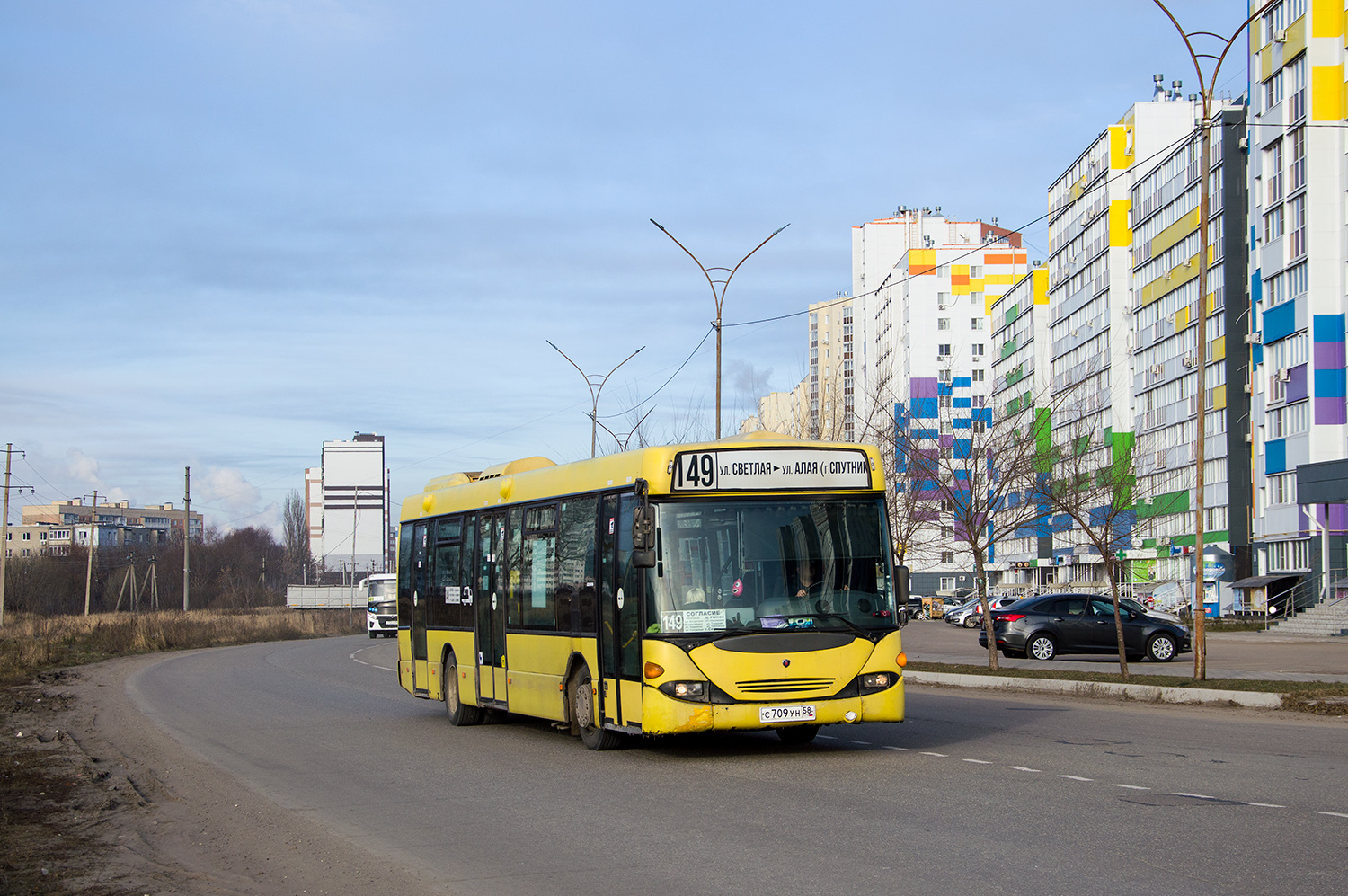 Пензенская область, Scania OmniLink I (Скания-Питер) № С 709 УН 58