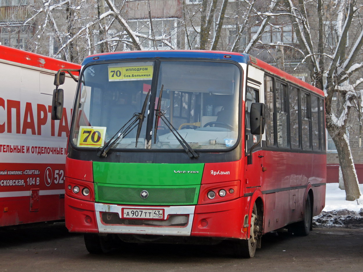 Кировская область, ПАЗ-320412-04 "Вектор" № А 907 ТТ 43
