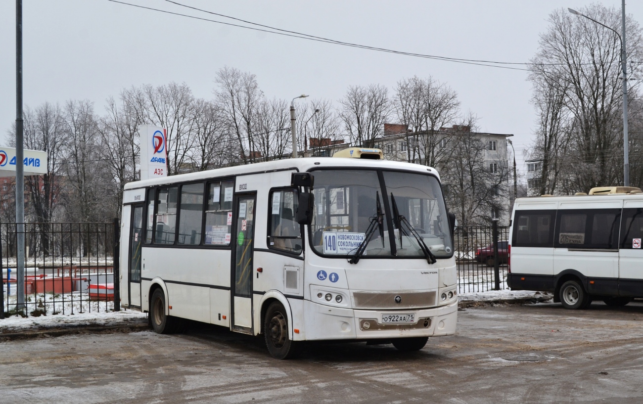 Тульская область, ПАЗ-320412-04 "Вектор" № О 922 АА 71