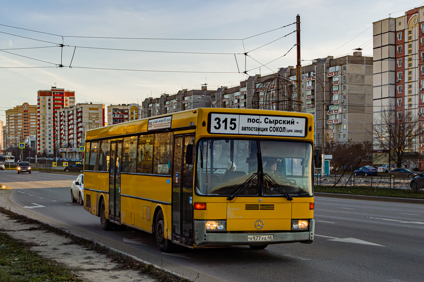 Липецкая область, Mercedes-Benz O405 № Н 977 УА 48