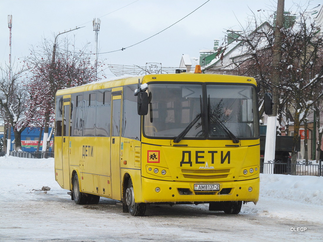 Витебская область, МАЗ-257.S40 № АМ 8137-2