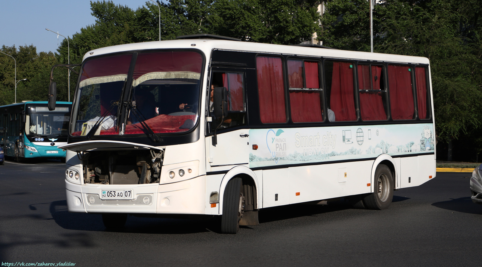Западно-Казахстанская область, ПАЗ-320412-04 "Вектор" № 053 AQ 07