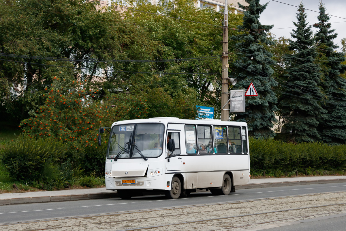 Свердловская область, ПАЗ-320302-02 "Вектор" № КА 170 66