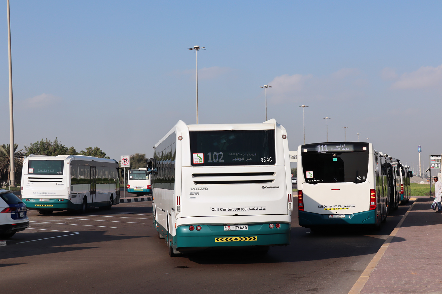ОАЭ, Castrosua Magnus.E+ 12.6 № 4540; ОАЭ, Mercedes-Benz Citaro C2 № 4200