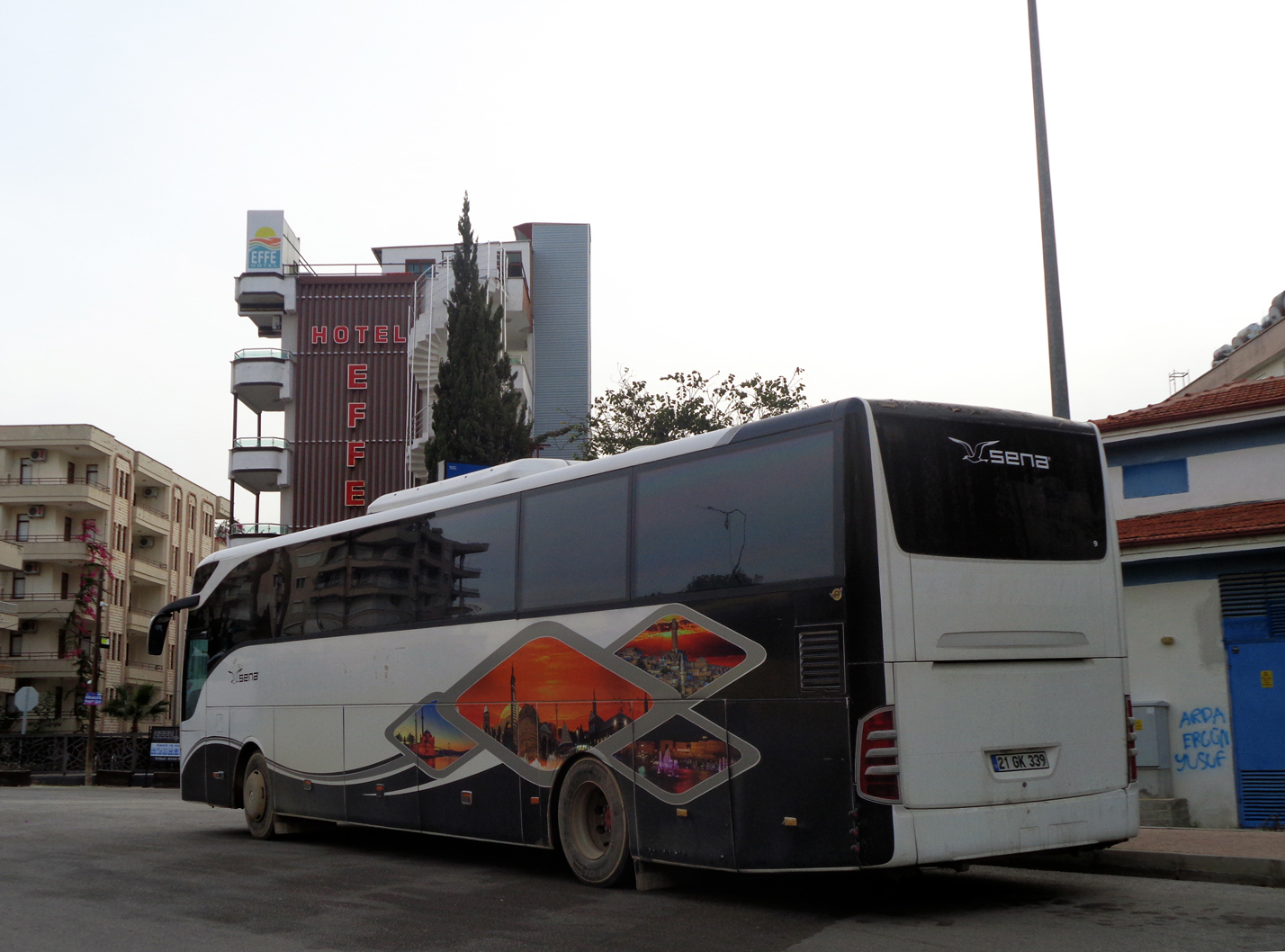 Турция, Mercedes-Benz Tourismo II M/2 16RHD № 21 GK 339