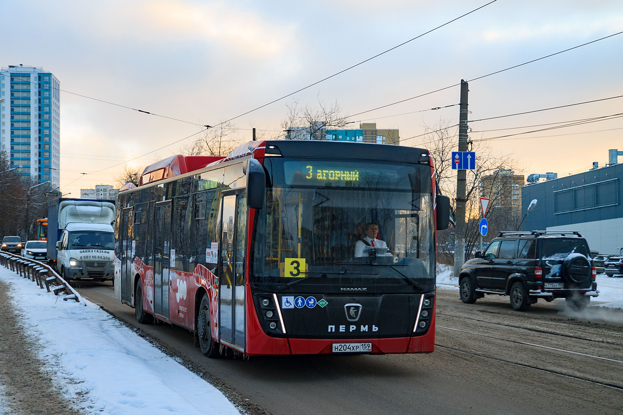 Пермский край, НефАЗ-5299-40-57 (CNG) № Н 204 ХР 159