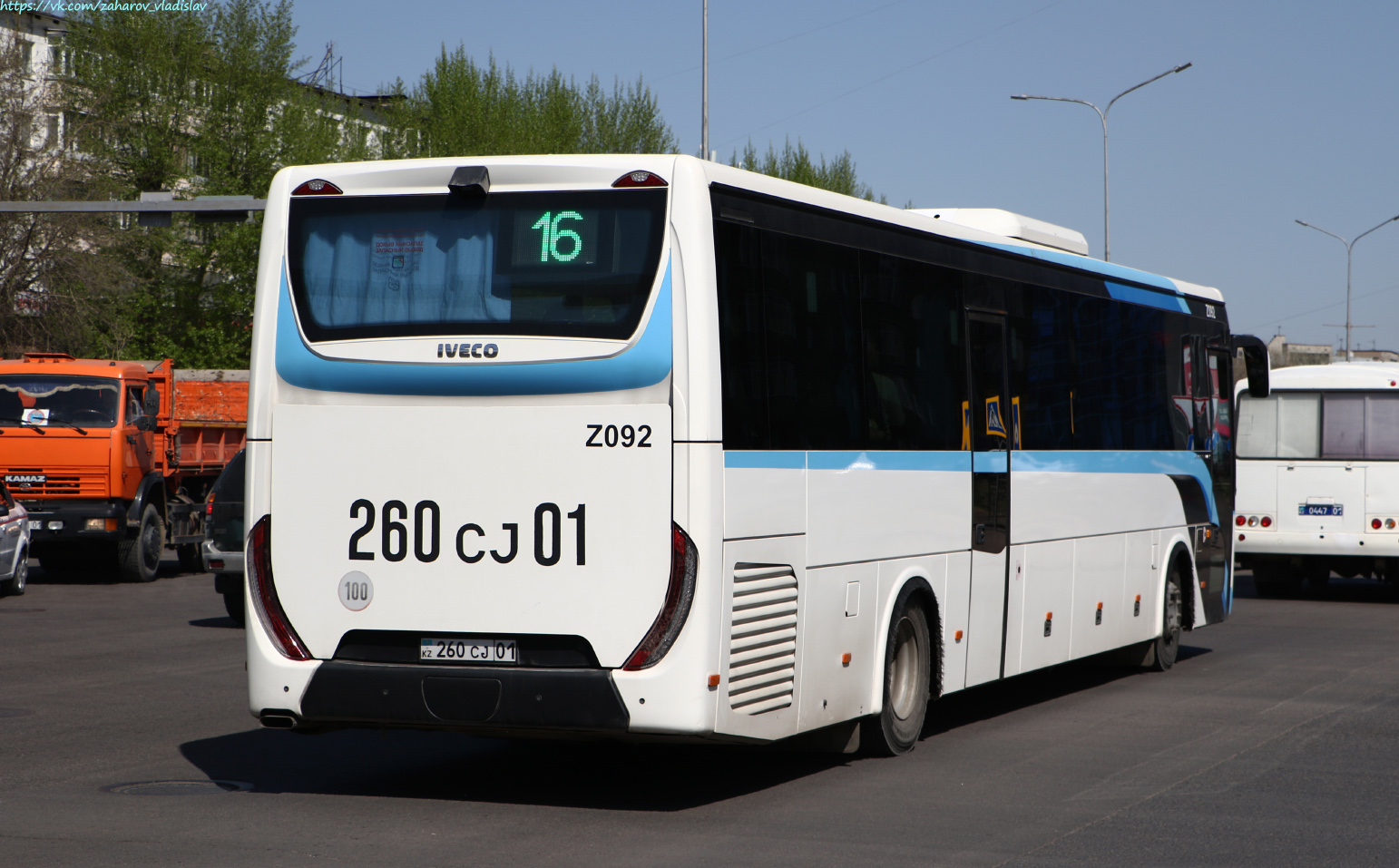 Astana, IVECO Crossway LINE 13M (SaryarkaAvtoProm) Nr. Z092