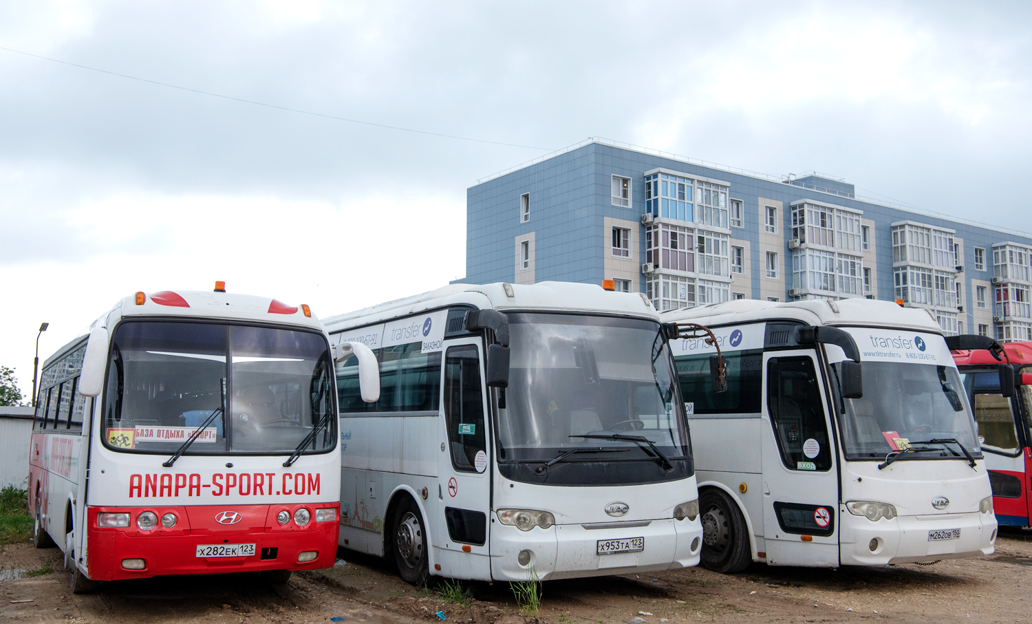Краснодарский край, Hyundai AeroTown № Х 282 ЕК 123; Краснодарский край — Разные фотографии